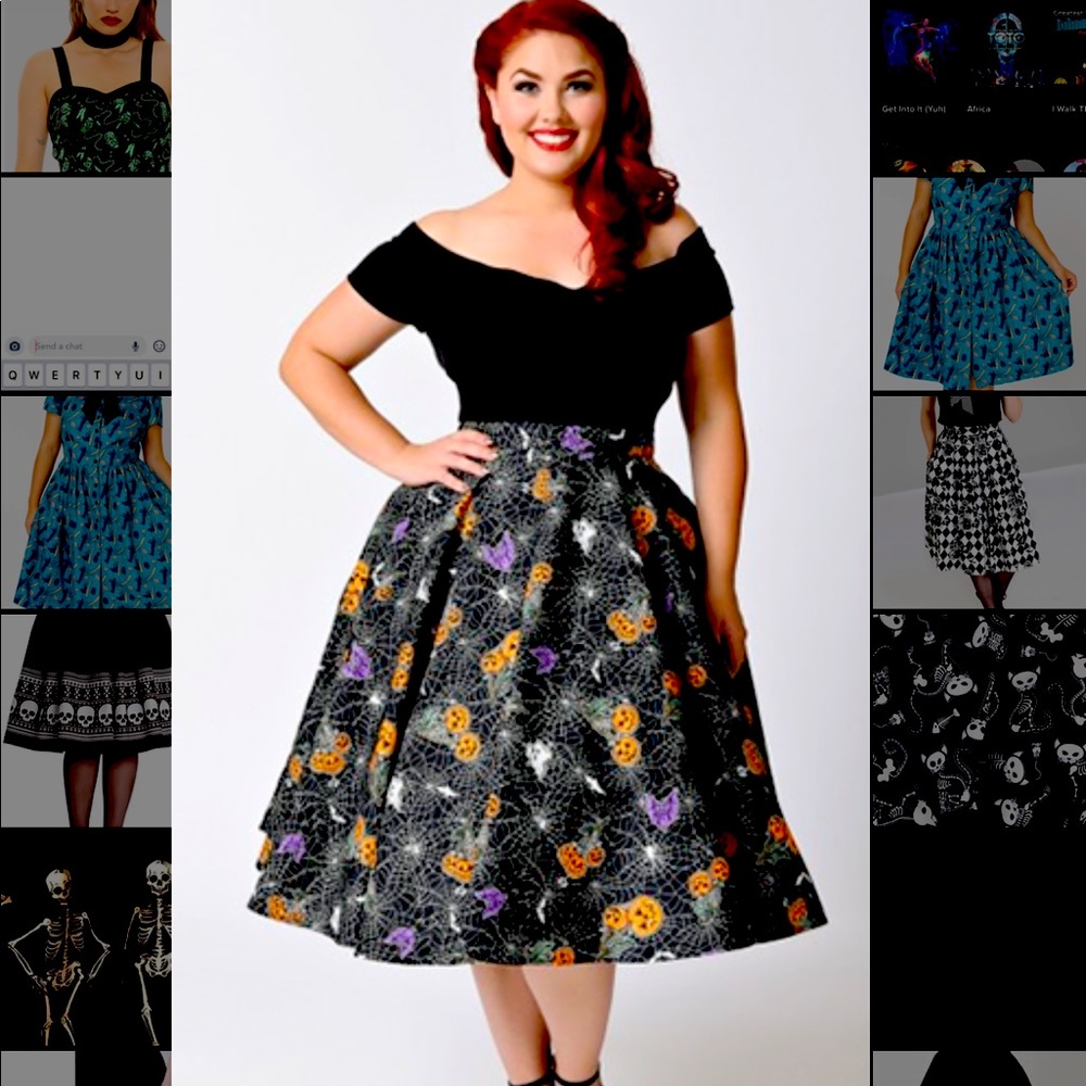 COPY - Harlow Halloween Skirt